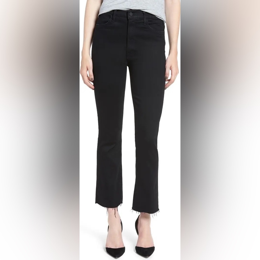 MOTHER The Hustler Ankle Fray black size 27